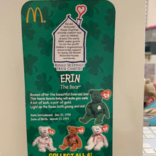 Load image into Gallery viewer, McDonald's 1999 Ty Teenie Beanie International Erin Ireland