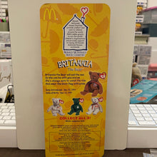 Load image into Gallery viewer, McDonald's 1999 Ty Teenie Beanie Britannia International Bear