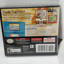 Load image into Gallery viewer, America&#39;S Test Kitchen: Let&#39;s Get Cooking Nintendo DS 300 Recipes SEALED
