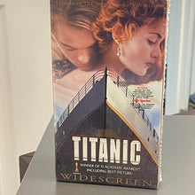 Load image into Gallery viewer, Titanic VHS Movie, 1998, 2-Tape Set, Widescreen Edition