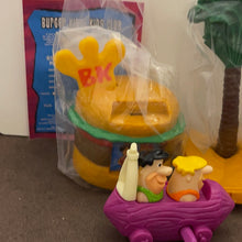Load image into Gallery viewer, Burger King 2008 The Flintstones Viva Rock Vegas Bronto King Fred & Barney