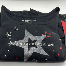 Load image into Gallery viewer, American Girl Place New York Black Fashion Short sleeves Tunic Top 18/20