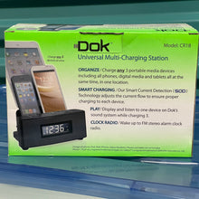 Load image into Gallery viewer, Dok 3-Port Smartphone Charger With Speaker & Alarm Clock