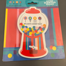 Load image into Gallery viewer, Dylan's Candy Bar Jumbo Scented Eraser Bubblegum Gumball Machine