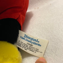 Load image into Gallery viewer, Disneyland Mickey Mouse Open-arms Toy 9" Stuffed Plush Animal (Pre-owned)