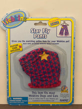 Load image into Gallery viewer, Webkinz Plush Pet Animal Clothing Star Fly Pants By Ganz
