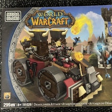 Load image into Gallery viewer, DEMOLISHER ATTACK Mega Bloks 91026 WORLD of WARCRAFT 299pcs