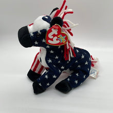 Load image into Gallery viewer, Ty Beanie Baby Lefty 2000 Political Donkey USA Exclusive (Retired)