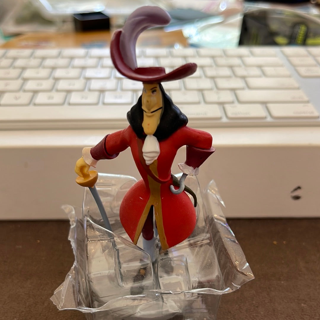 Disney Villains Captain Hook Pirate Figurine PVC