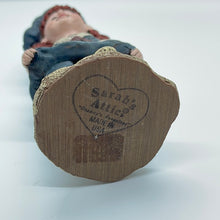 Load image into Gallery viewer, Sarah's Attic 1990 Cupcake Red Hair Girl USA Beach Shells Figurine (Pre-owned)