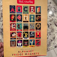 Load image into Gallery viewer, Paul Thurlby's 75 Colorful Illustrate Alphabet Fridge Magnet Set