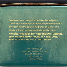 Load image into Gallery viewer, Vintage Mary Kay Genji Fragranced Candle Glass Jar