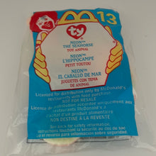 Load image into Gallery viewer, McDonald&#39;s 2000 Ty Teenie Baby Neon the Seahorse Toy #13
