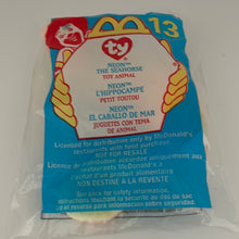 Load image into Gallery viewer, McDonald's 2000 Ty Teenie Baby Neon the Seahorse Toy #13
