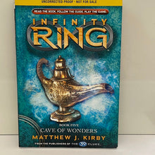 Load image into Gallery viewer, Infinity Ring Cave Of Wonders Book 5 By Matthew J. Kirby  39 Clues Uncorrected