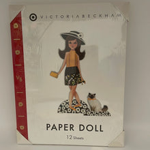 Load image into Gallery viewer, Target Victoria Beckham Paper Doll Activity Book 12 sheets