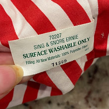 Load image into Gallery viewer, Vtg Sesame Street Sing And Snore Ernie Bedtime 16" Doll Tyco Toy (Pre-owned)