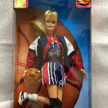 Load image into Gallery viewer, Mattel 1998 NBA Barbie Houston Rockets Basketball Team Uniform Doll #20700
