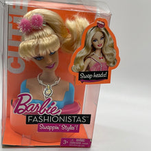 Load image into Gallery viewer, Mattel 2010 Barbie Fashionistas Cutie Swappin' Style Head Bust Swap Out