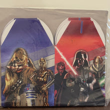 Load image into Gallery viewer, Hallmark 2012 3D Star Wars Generations Goodie Loot Favor Boxes 4 per package