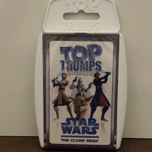 Load image into Gallery viewer, Top Trumps Playing Cards Star Wars Specials The Clone Wars Strategy Card Game