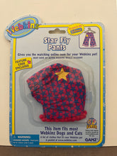 Load image into Gallery viewer, Webkinz Plush Pet Animal Clothing Star Fly Pants By Ganz
