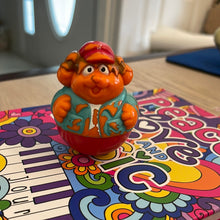 Load image into Gallery viewer, 2004 Playskool Weeble Wobble Doggie Green Jacket Red Hat Figure (Pre-owned)