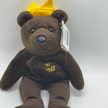 Load image into Gallery viewer, Salvino 1998 MLB Beano's Bammers Babe Ruth #3 Chocolate Teddy Bear (Pre-owned)