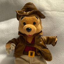 Load image into Gallery viewer, Disney Winnie The Pooh 9" Safari Adventure Pooh Bean Bags Plush Toy (Pre-owned)