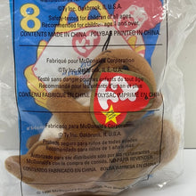 Load image into Gallery viewer, McDonald&#39;s 1999 Ty Teenie Beanie Nuts the Squirrel Toy #8
