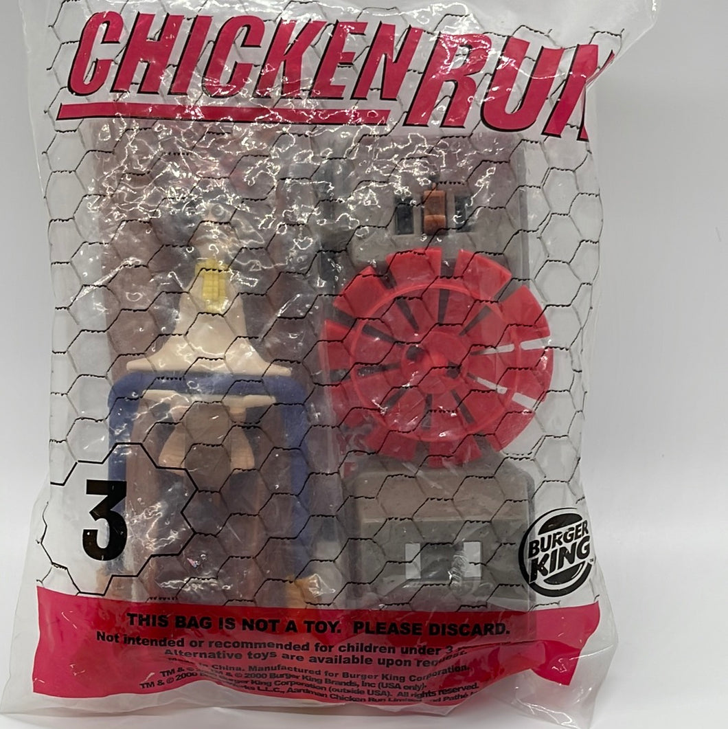 Burger King 2000 Chicken Run Macs High Wire Toy #3