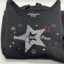Load image into Gallery viewer, American Girl Place New York Black Fashion Short sleeves Tunic Top 18/20