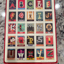 Load image into Gallery viewer, Paul Thurlby's 75 Colorful Illustrate Alphabet Fridge Magnet Set