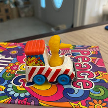Load image into Gallery viewer, Playskool 1983 Sesame Street Big Bird Popcorn Truck (Pre-owned)