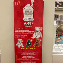 Load image into Gallery viewer, McDonald's 1999 Ty Teenie Beanie International Maple (Canada)