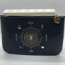 Load image into Gallery viewer, IPSY October 2020 Makeup Bag You're Magic Black Zodiac-Cosmetic Case