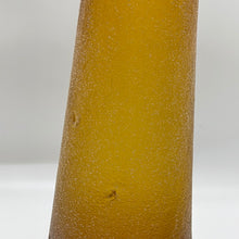 Load image into Gallery viewer, Amber Contempo Vase Sleek Design asymmetrical glass
