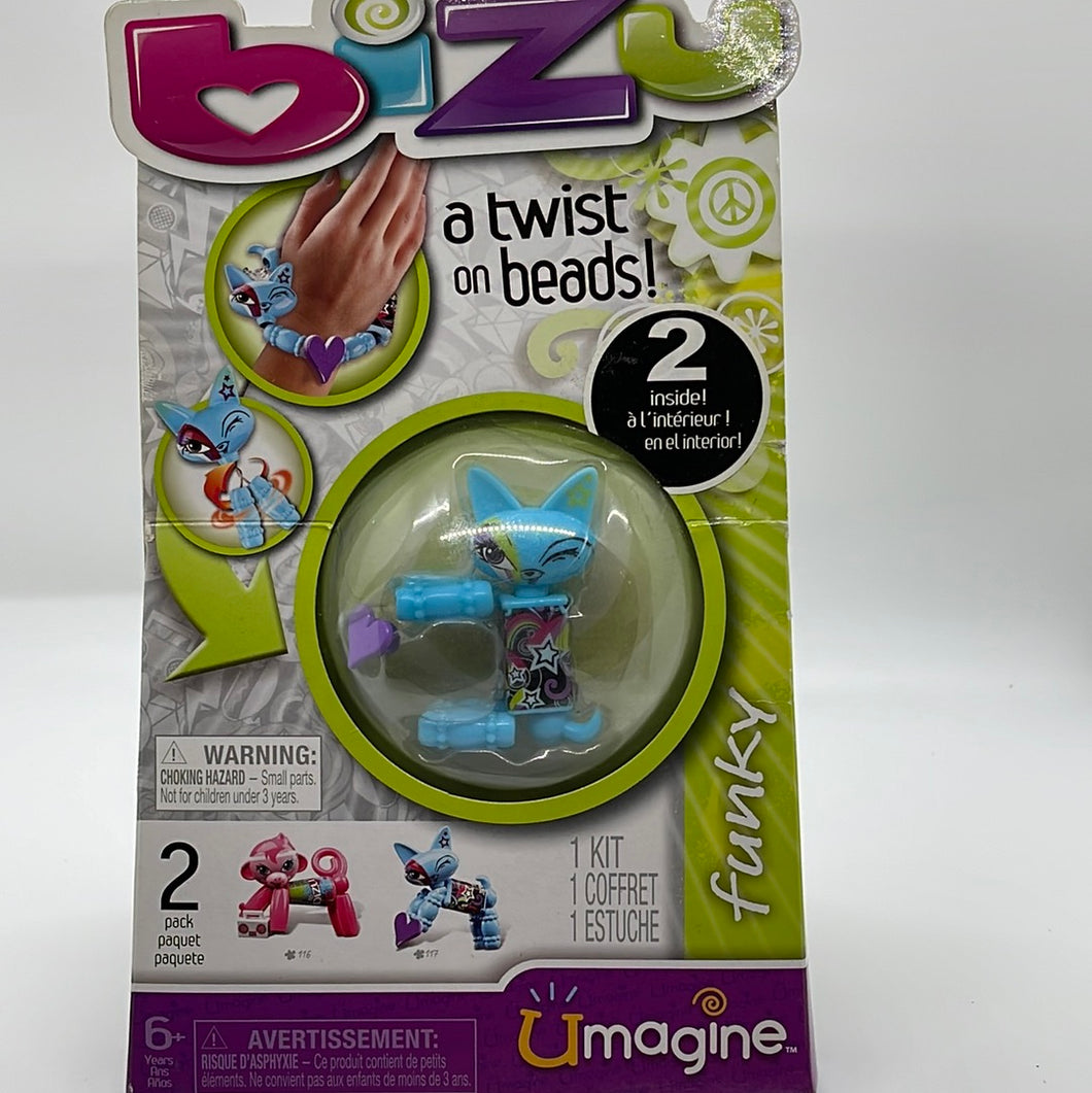Spin Master 2011 Bizu A Twist on Beads Girl Funky Pack Kid