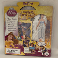 Load image into Gallery viewer, Disney Princess My First Belle Paper Doll Storybook Cling Stickers