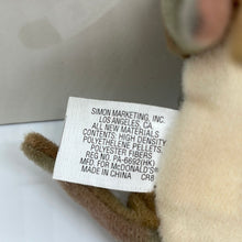 Load image into Gallery viewer, McDonald's 1999 Ty Teenie Beanie Claude the Crab Toy #9 (error on Tag)