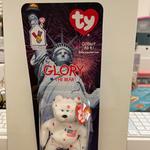 Load image into Gallery viewer, McDonald's 1999 Ty Teenie Beanie International Glory The Bear