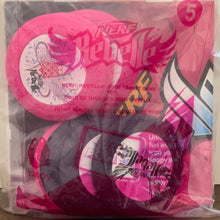Load image into Gallery viewer, McDonald&#39;s 2015 Happy Meal Nerf Pink Rebelle Flying Disc Target Game Toy #5
