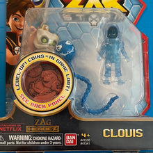 Load image into Gallery viewer, Netflix Zak Storm Clovis Bandai 3" Action Figure