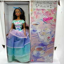 Load image into Gallery viewer, Mattel 1997 Avon Spring Tea Party Barbie African American Doll #18657