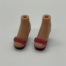 Load image into Gallery viewer, Bratz Doll Feet Pink Sandal Roses Top Design (Pre-owned)