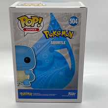 Load image into Gallery viewer, Funko Pop! Games Pokémon Squirtle (Metallic) Vinyl #504 Figure