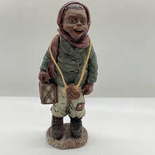 Load image into Gallery viewer, Sarah's Attic 1990 Bubba Holding Lantern African American Figurine Ltd. Ed. (Pre-owned)