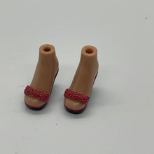 Load image into Gallery viewer, Bratz Doll Feet Pink Sandal Roses Top Design (Pre-owned)