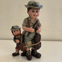 Load image into Gallery viewer, Sarah&#39;s Attic 1991 Hewitt and  Leprechaun Figurine St Patrick&#39;s Day #63 (Pre-owned)
