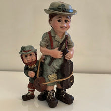 Load image into Gallery viewer, Sarah's Attic 1991 Hewitt and  Leprechaun Figurine St Patrick's Day #63 (Pre-owned)